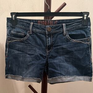 Hydraulic Women's Denim Blue Jean Shorts